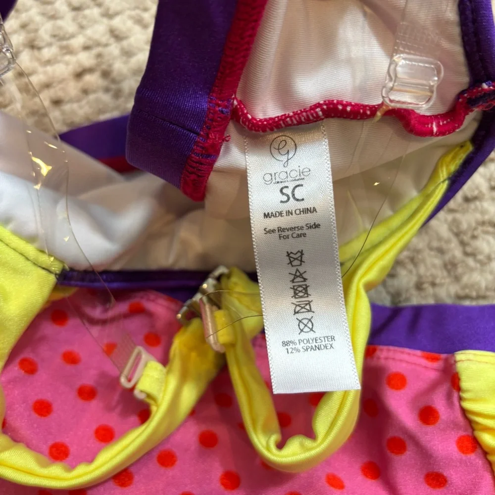 Gracie Children’s Costume‎ Brand Two Piece Dance Costume Size Small